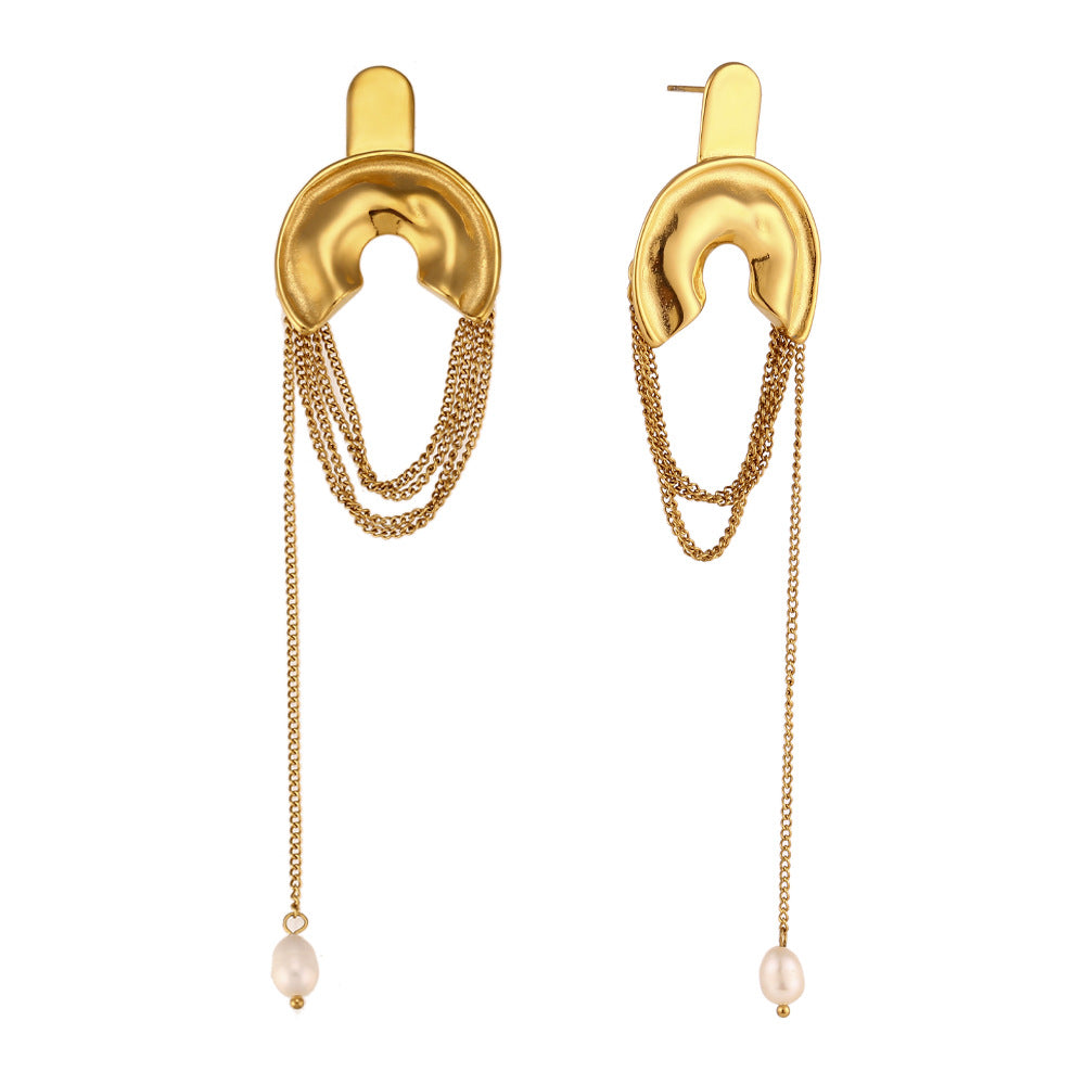 The Arc Drop Earrings