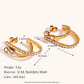The Double Arc Earrings