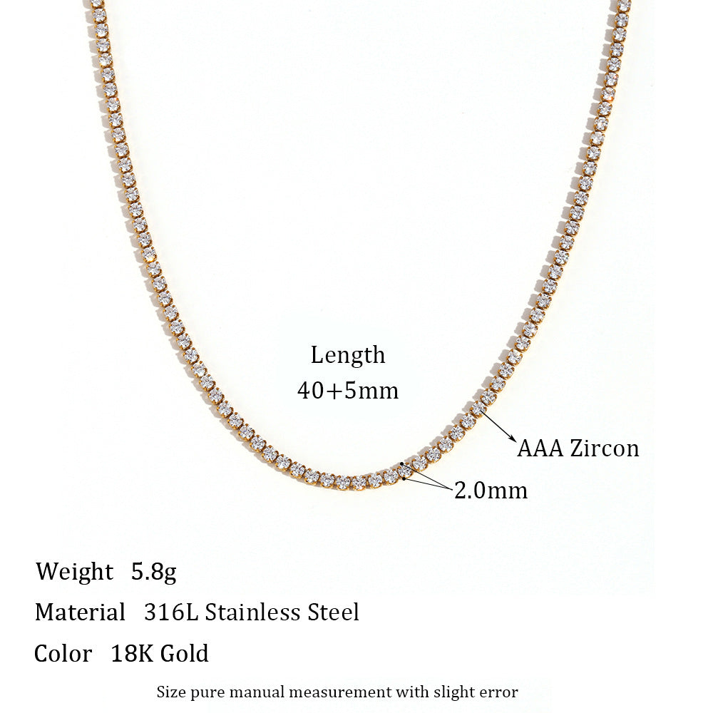 The Timeless Tennis Necklace