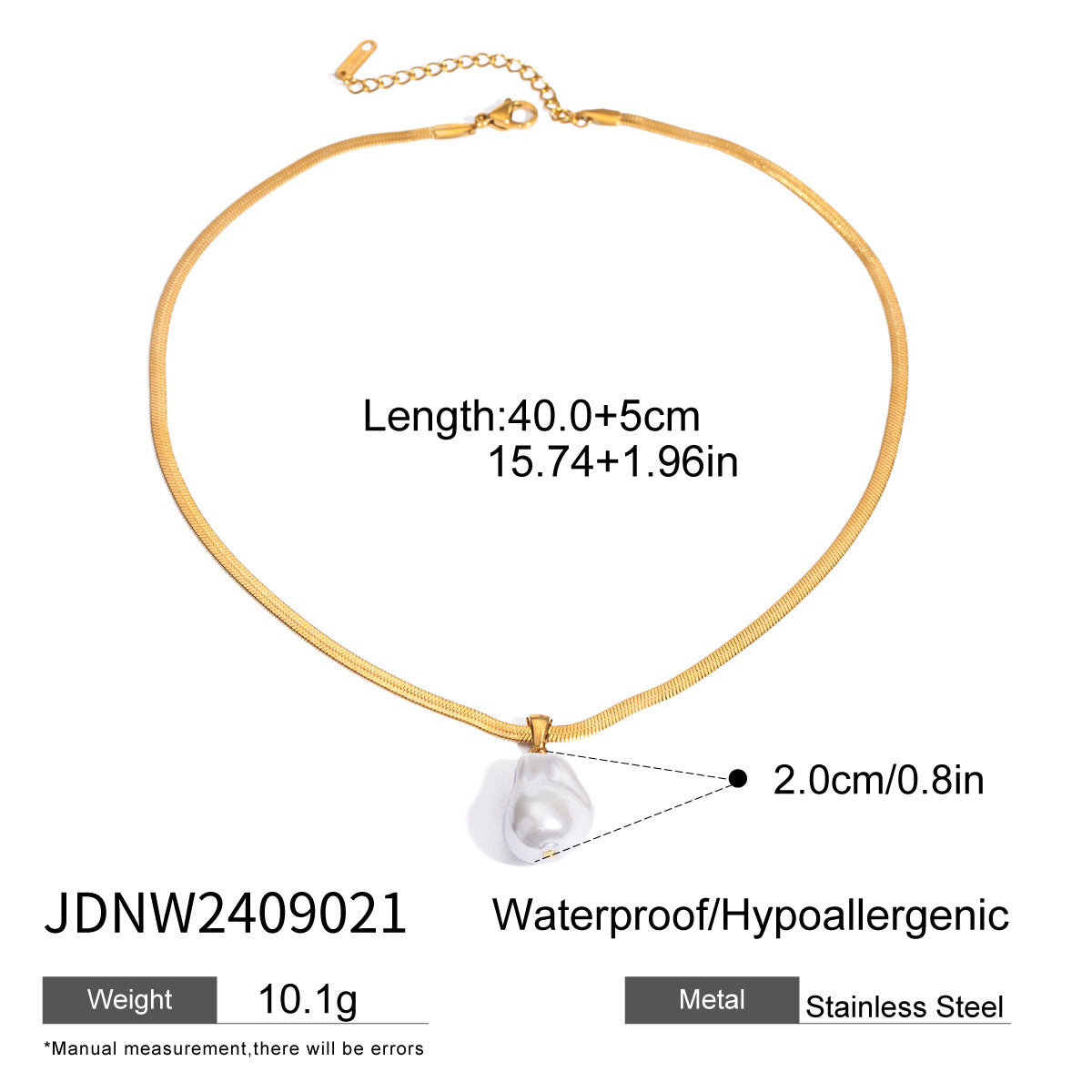 The Baroque Pearl Necklace