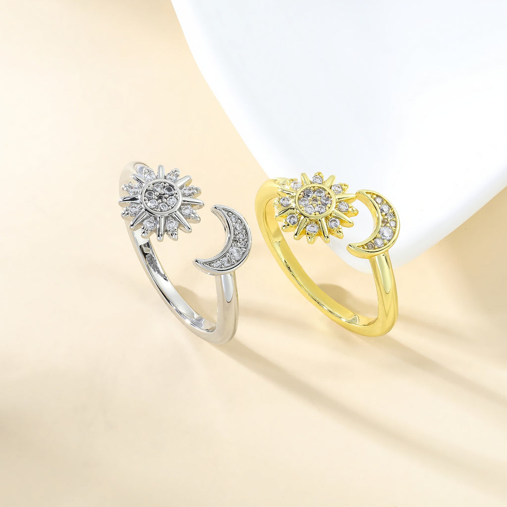 The Star & Moon Ring