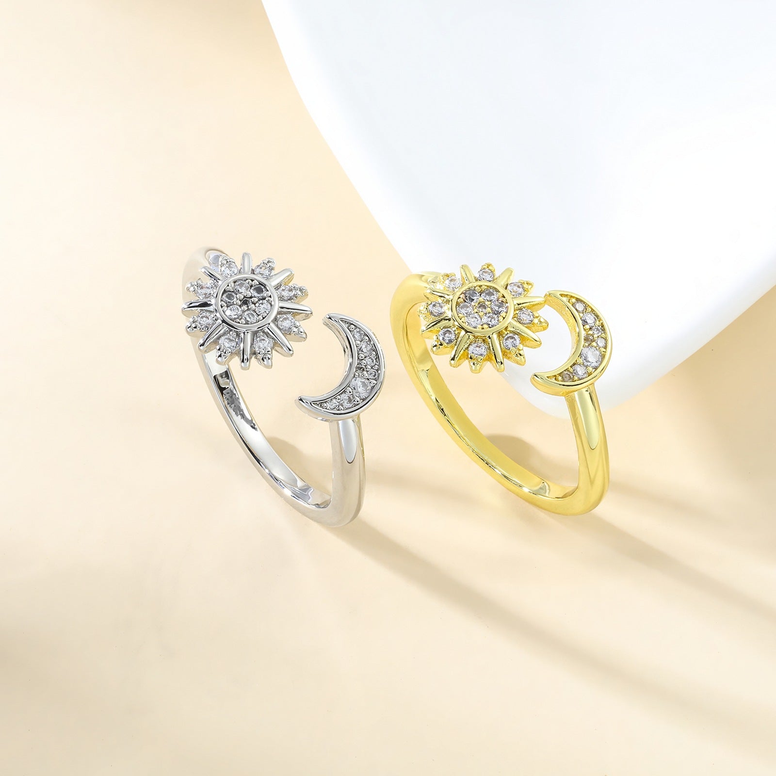 The Star & Moon Ring