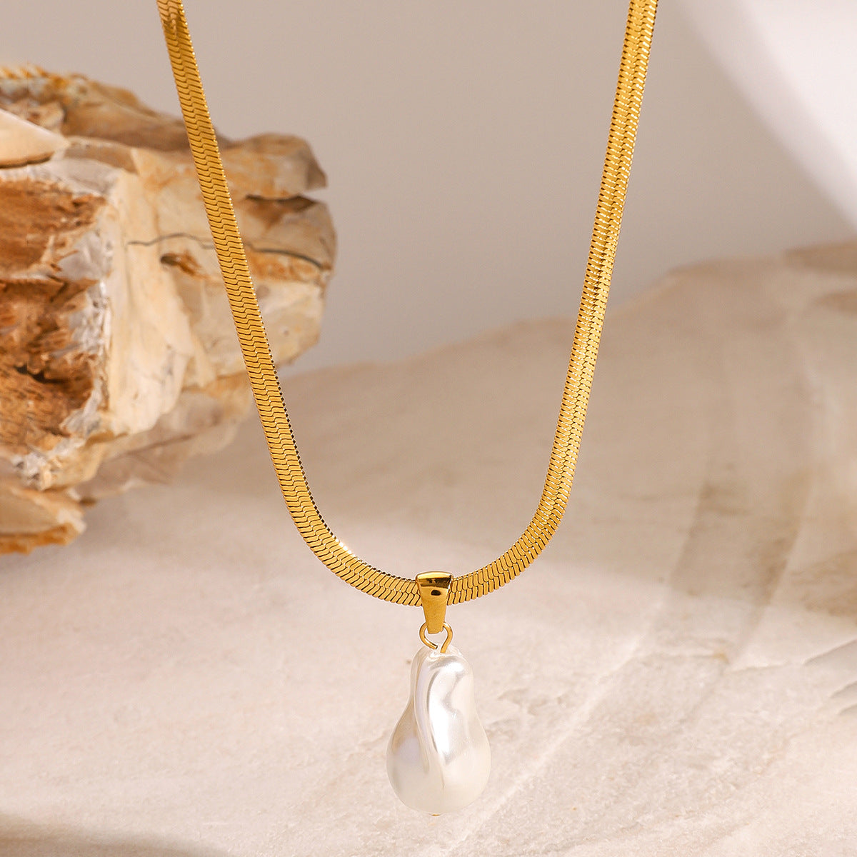 The Baroque Pearl Necklace