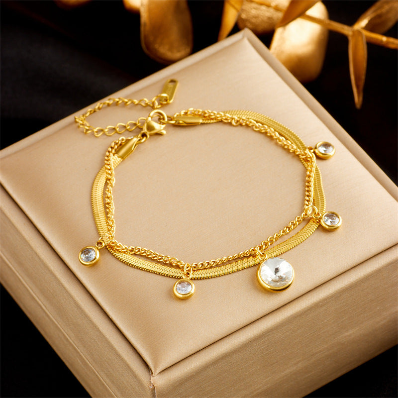 The Layered Charm Bracelet