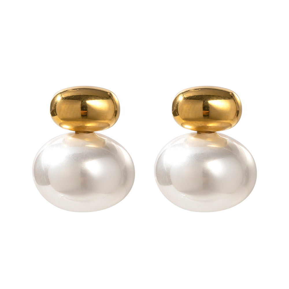 The Ivory Pearl Earrings