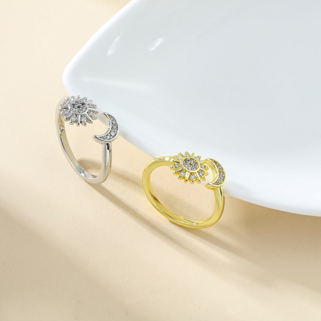 The Star & Moon Ring