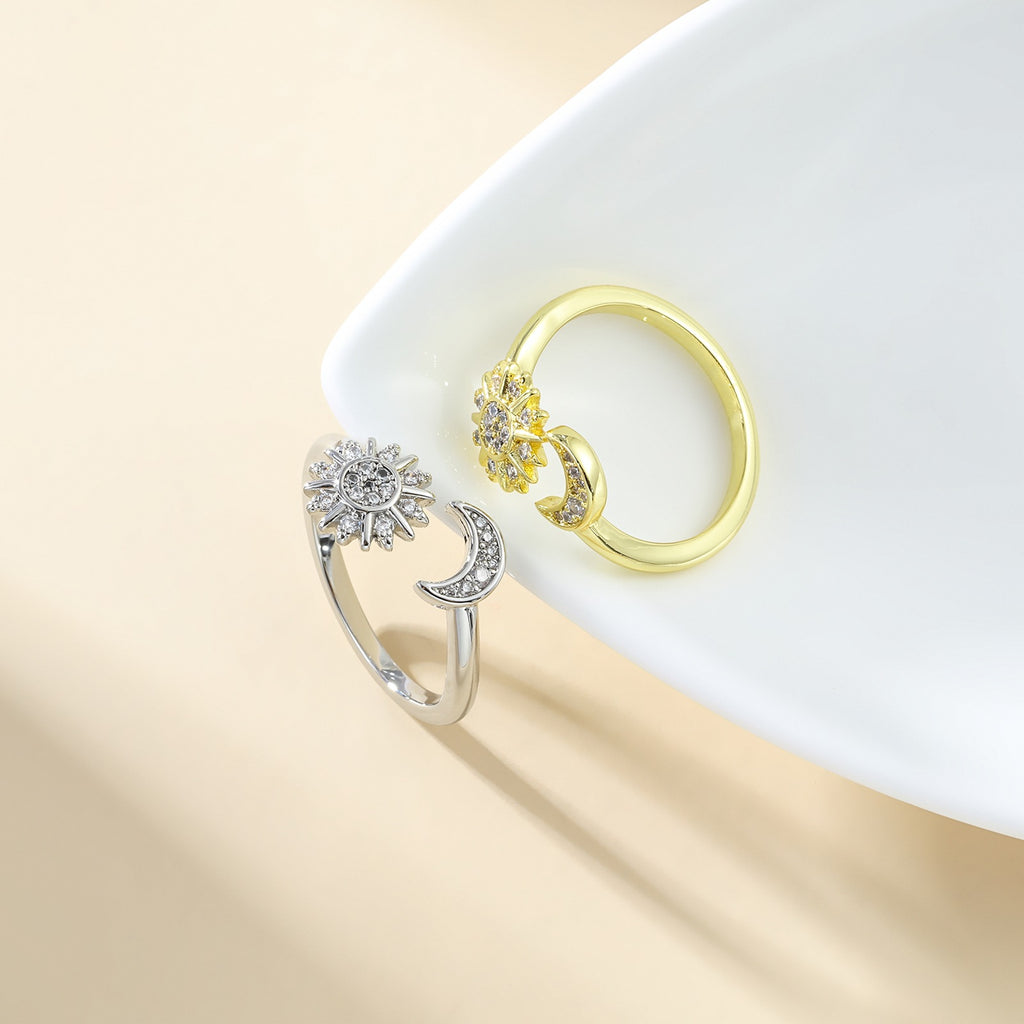 The Star & Moon Ring