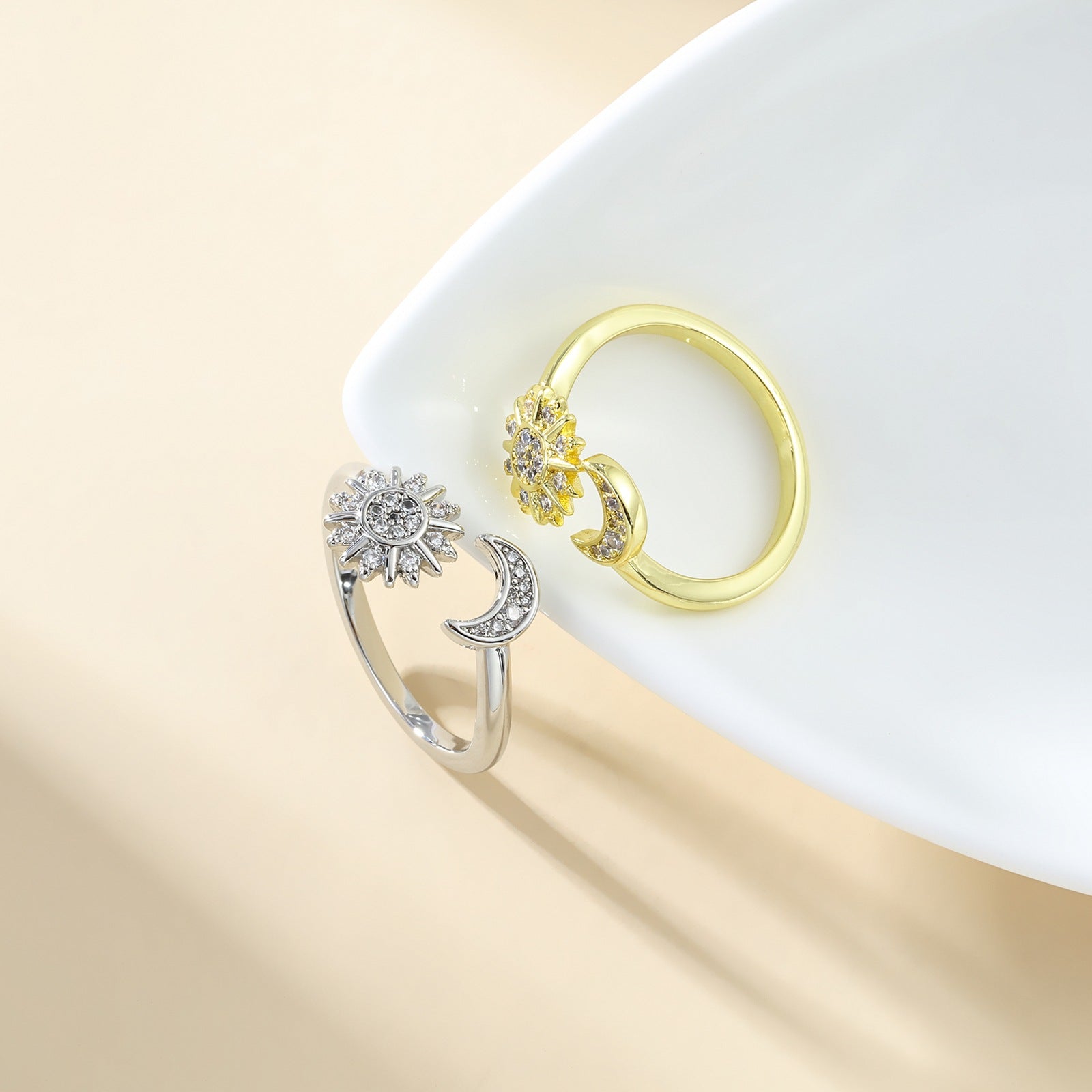 The Star & Moon Ring
